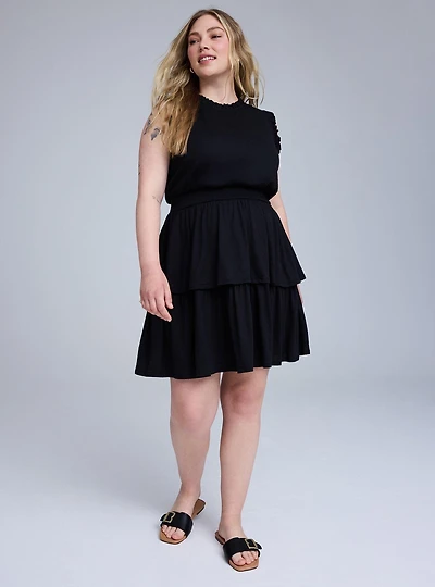 Belle Isle Tiered Mini Dress