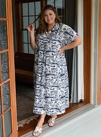 Belle Isle Dolman Maxi Dress