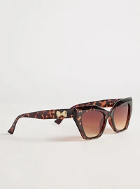 Bow Cateye Sunglasses