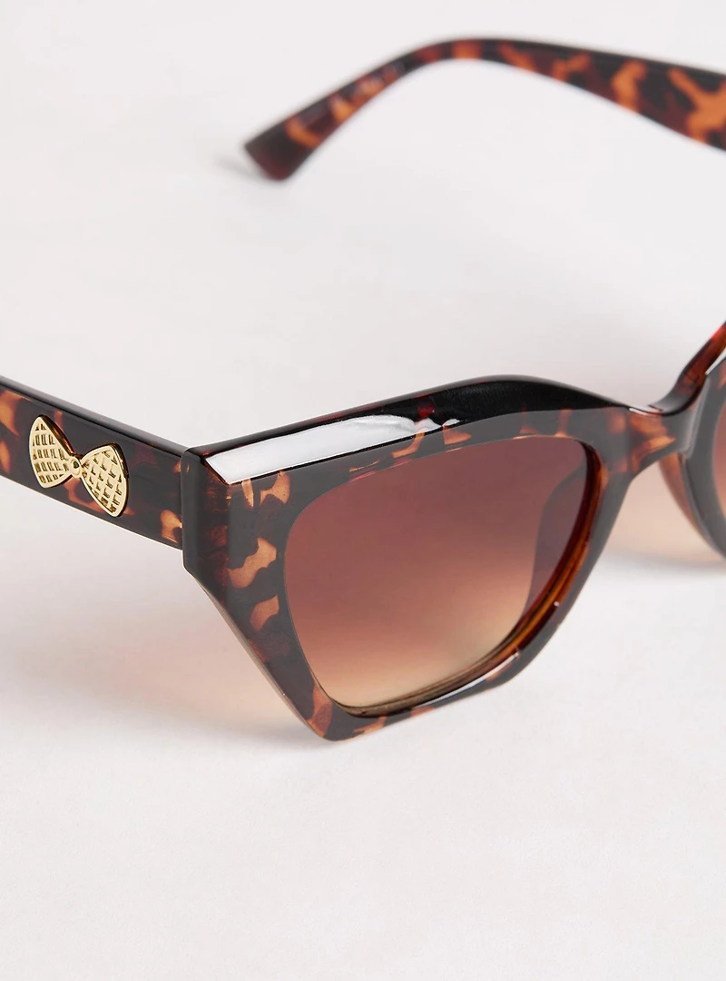 Bow Cateye Sunglasses