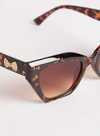 Bow Cateye Sunglasses