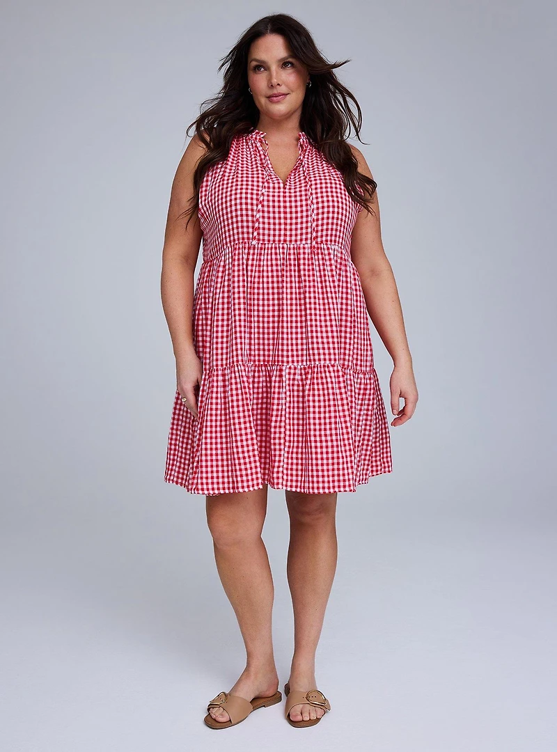 Belle Isle Tiered Mini Dress
