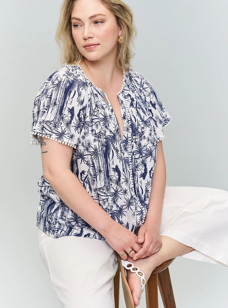 Belle Isle Popover Top