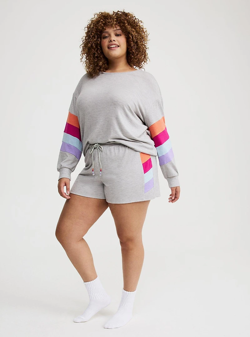 Side Striped Lounge Short