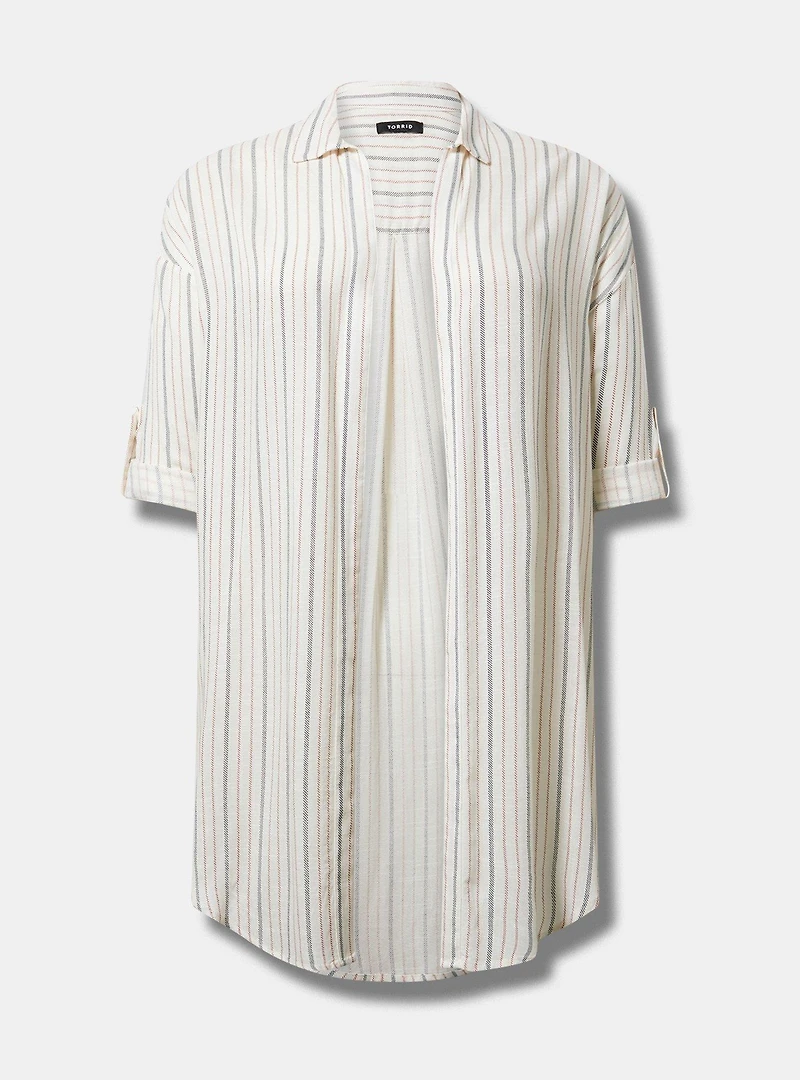 Oversized Shirt Kimono