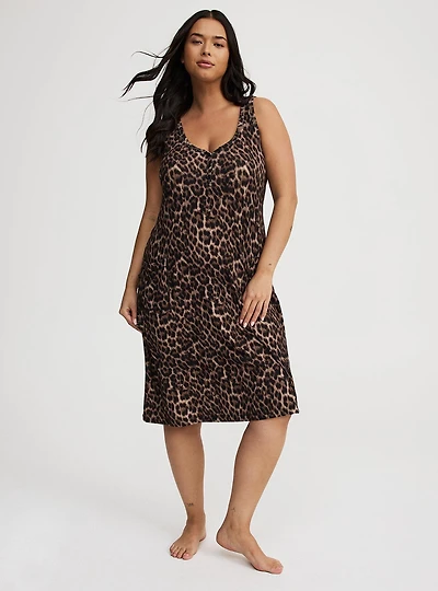 Ribbed Midi Lounge Dress