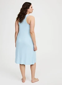 Ribbed Midi Lounge Dress
