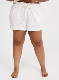 Lightweight Cotton Jersey Sleep Short