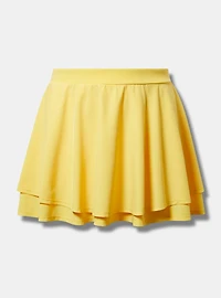 Stretch Woven Skirt with Bike Short
