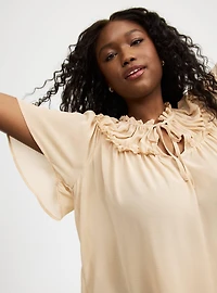 Tie-Neck Blouse
