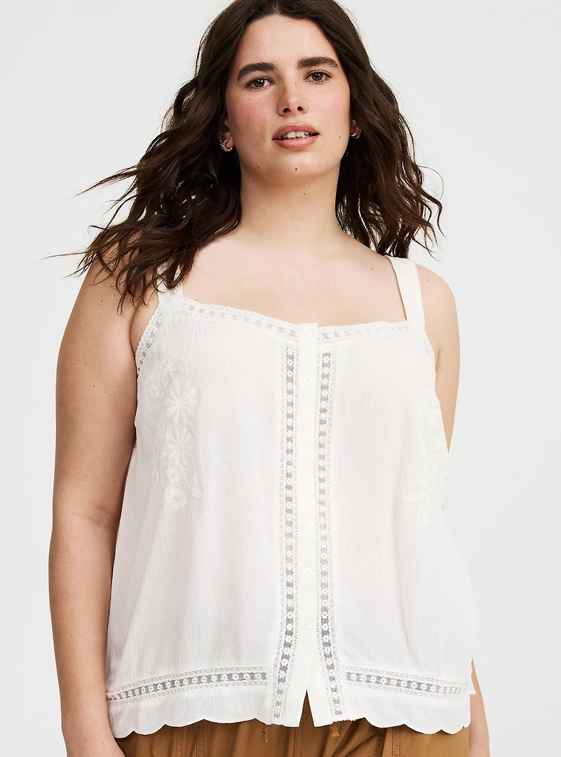 Lace Trim Cami