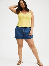 Cotton Eyelet Cami