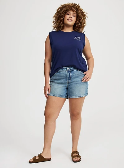 5'' Relaxed Mid-Rise Short