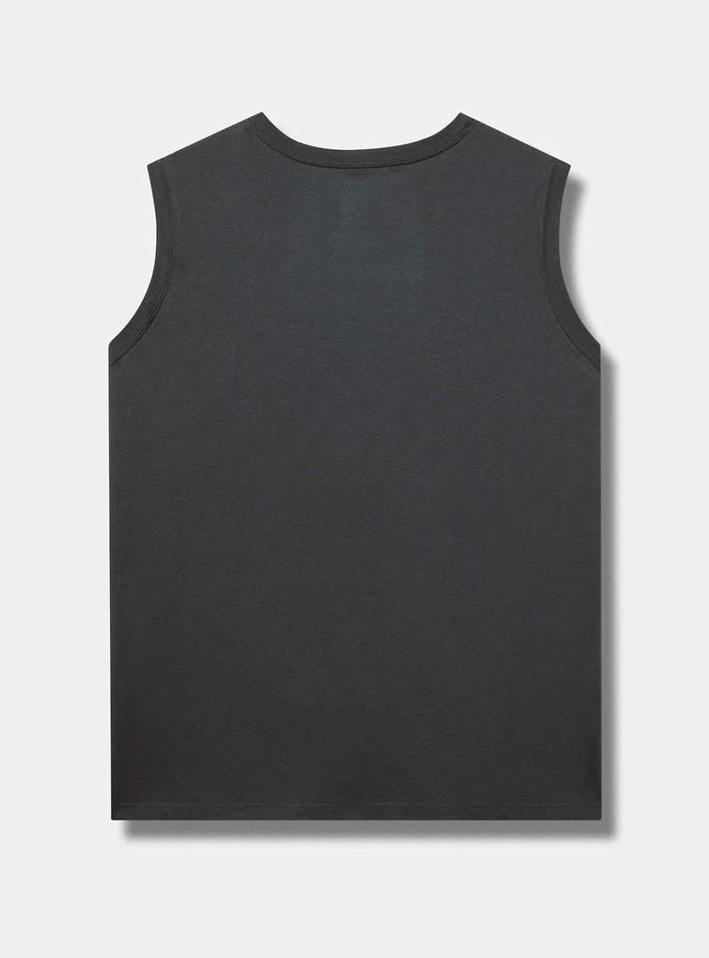 Snoopy Mood Relaxed Cotton Tank