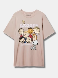 Snoopy & Friends Relaxed Cotton Crew Tee