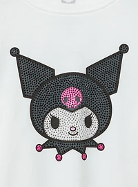 Kuromi Cotton Raglan Tee