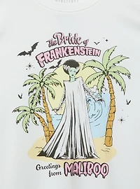 Bride of Frankenstein Oversized Cotton Tunic Tee