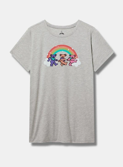 Grateful Dead Rainbow Classic Cotton Crew Tee