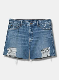 5'' Perfect High-Rise Distressed Short