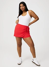 Beach Linen Side-Tie Skort