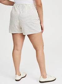 Beach Linen Side-Tie Skort