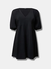 V-Neck Mini Dress