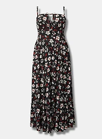 Challis Smocked Maxi Dress
