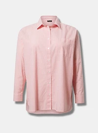 Soft Cotton Drop-Shoulder Shirt
