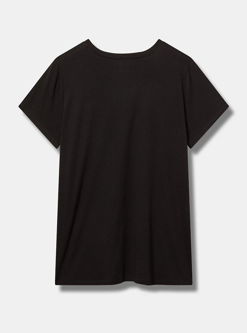 The Beatles Classic Cotton Crew Rhinestone Tee