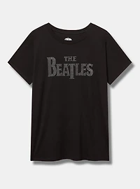 The Beatles Classic Cotton Crew Rhinestone Tee