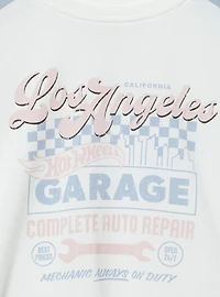 Hot Wheels Crop Raglan Tee