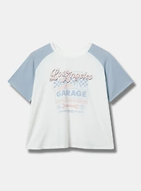 Hot Wheels Crop Raglan Tee