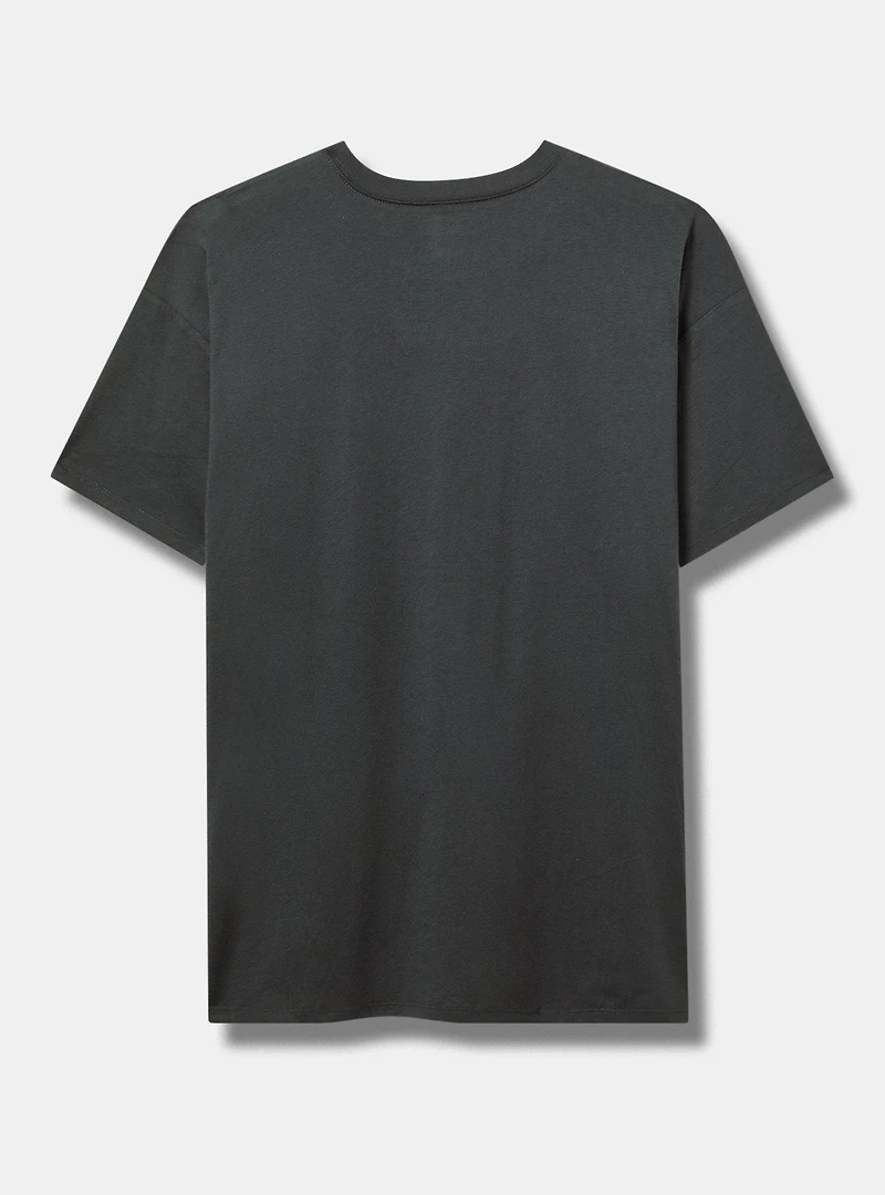 Parental Advisory Oversized Cotton Tunic Tee
