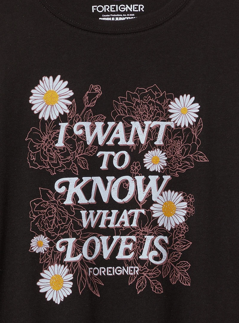 Foreigner Classic Cotton Crew Tee