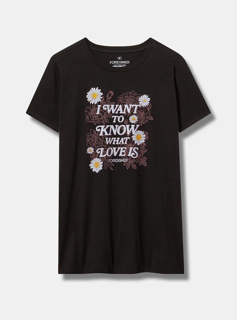 Foreigner Classic Cotton Crew Tee