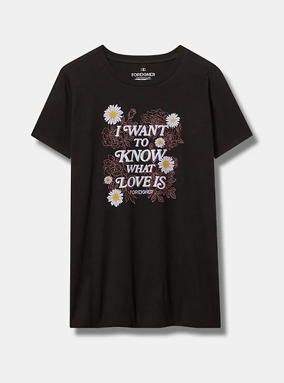 Foreigner Classic Cotton Crew Tee