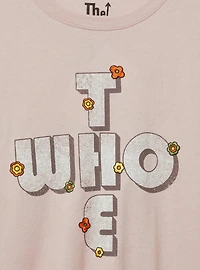 The Who Classic Cotton Crew Embroidery Tee