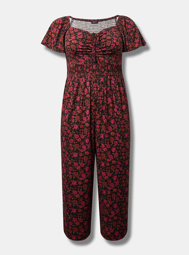 Flutter Sleeve Jumpsuit