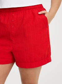 Pull-On High-Rise Boxer Short