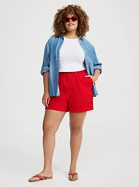 Pull-On High-Rise Boxer Short