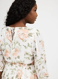 Mini Chiffon Tiered Babydoll Dress