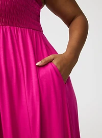 Super Soft Halter Midi Dress