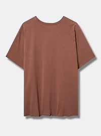 Fabulous Mess Relaxed Heritage Jersey Raw Edge Tee