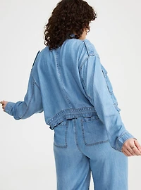 Tencel Denim Utility Jacket