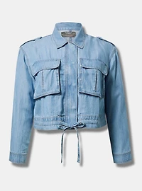 Tencel Denim Utility Jacket