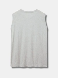 Floral Mushroom Moon Relaxed Heritage Jersey Tank