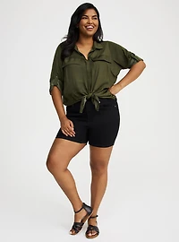 Relaxed Button-Up Shirt