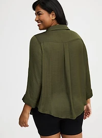 Relaxed Button-Up Shirt