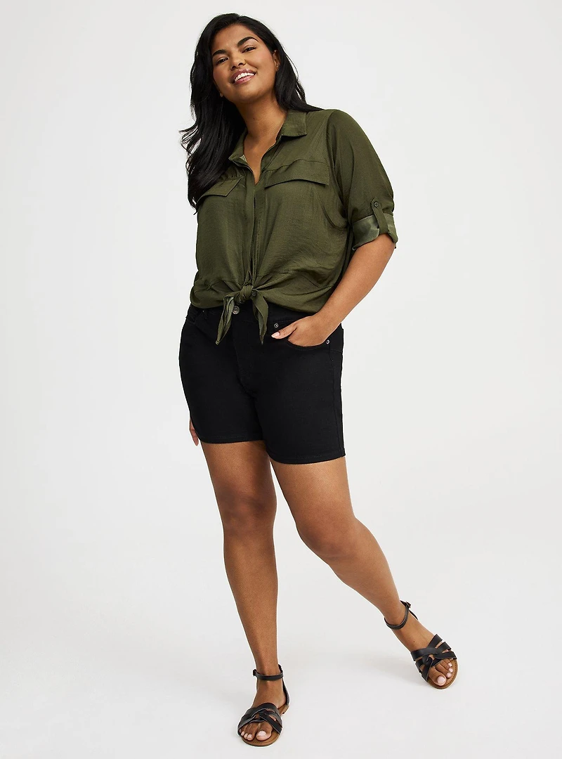 Relaxed Button-Up Shirt