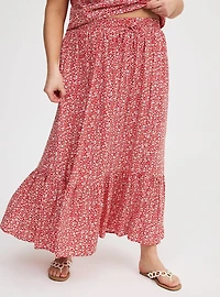 Tiered Maxi Skirt